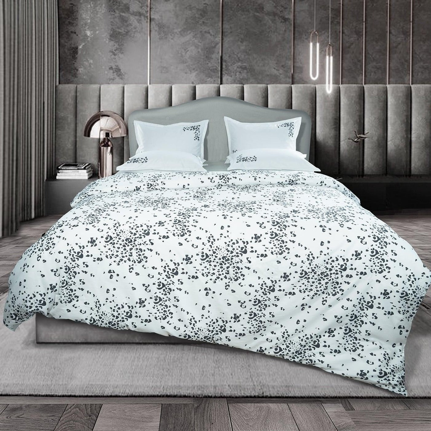 Wild Collection 4 Piece bedding Set - Elegant Linen