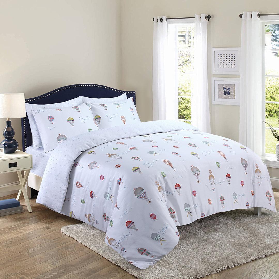 Zeppelin 4 Piece Bedding Set - Elegant Linen