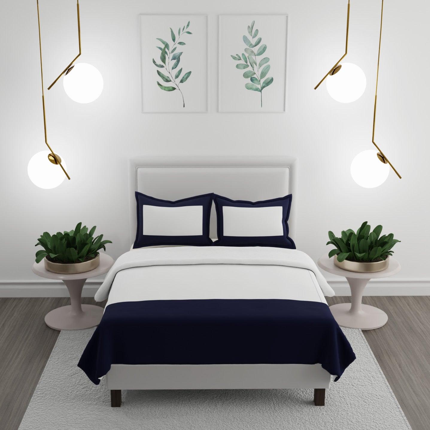Zoe 4 Piece Bedding Set - Elegant Linen