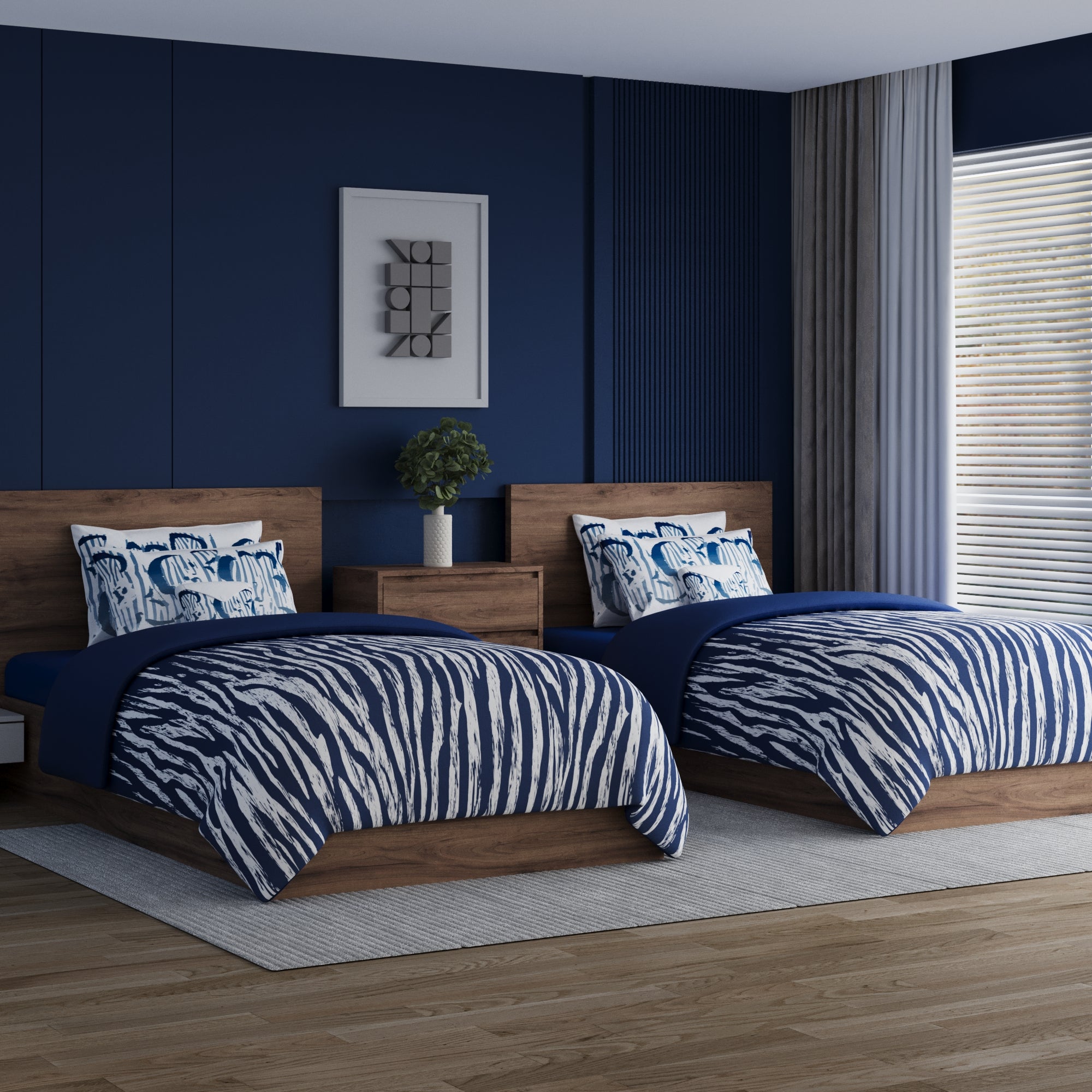 The Monaco 4 Piece Bedding Set