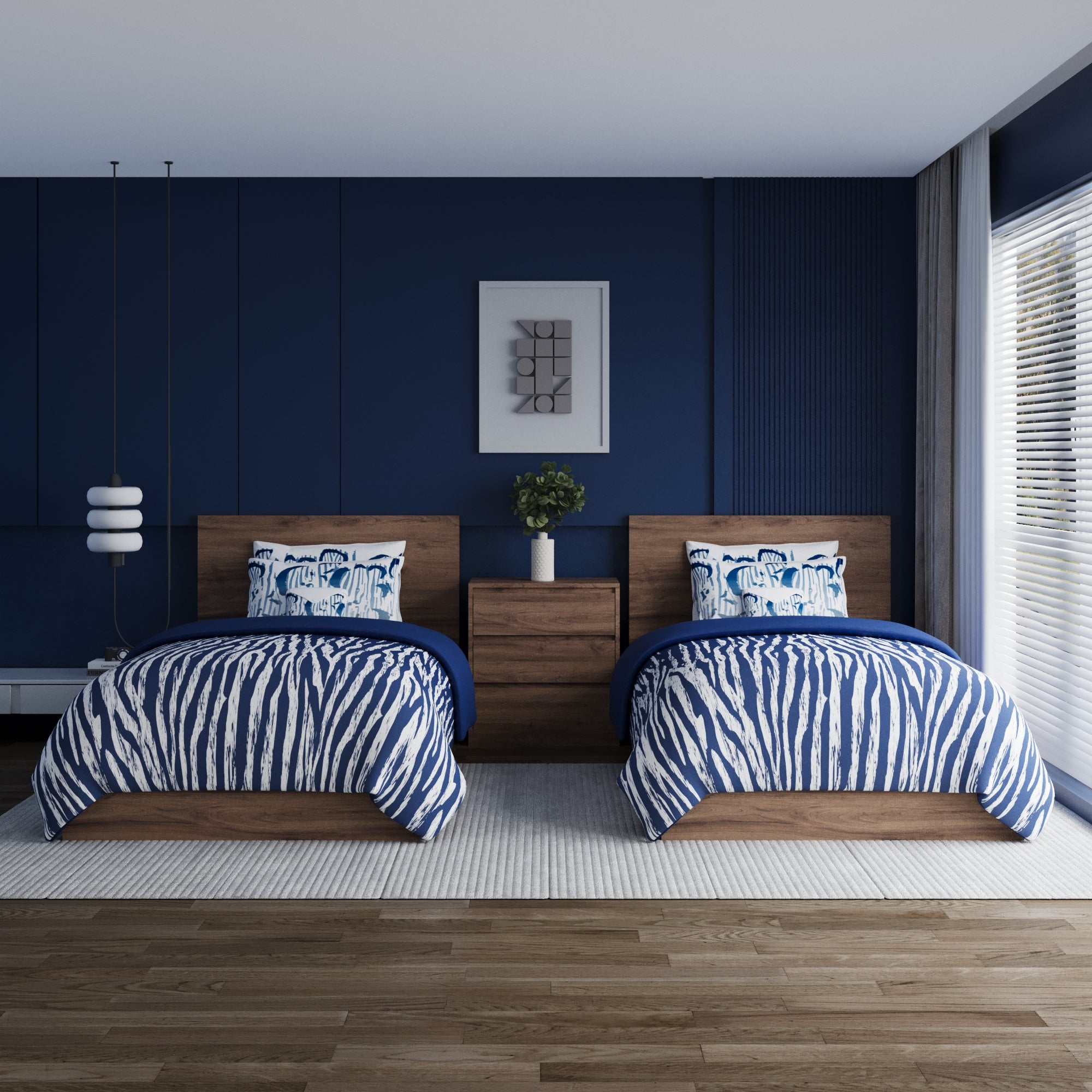 The Monaco 4 Piece Bedding Set