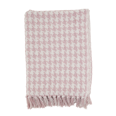 Houndstooth Throw
