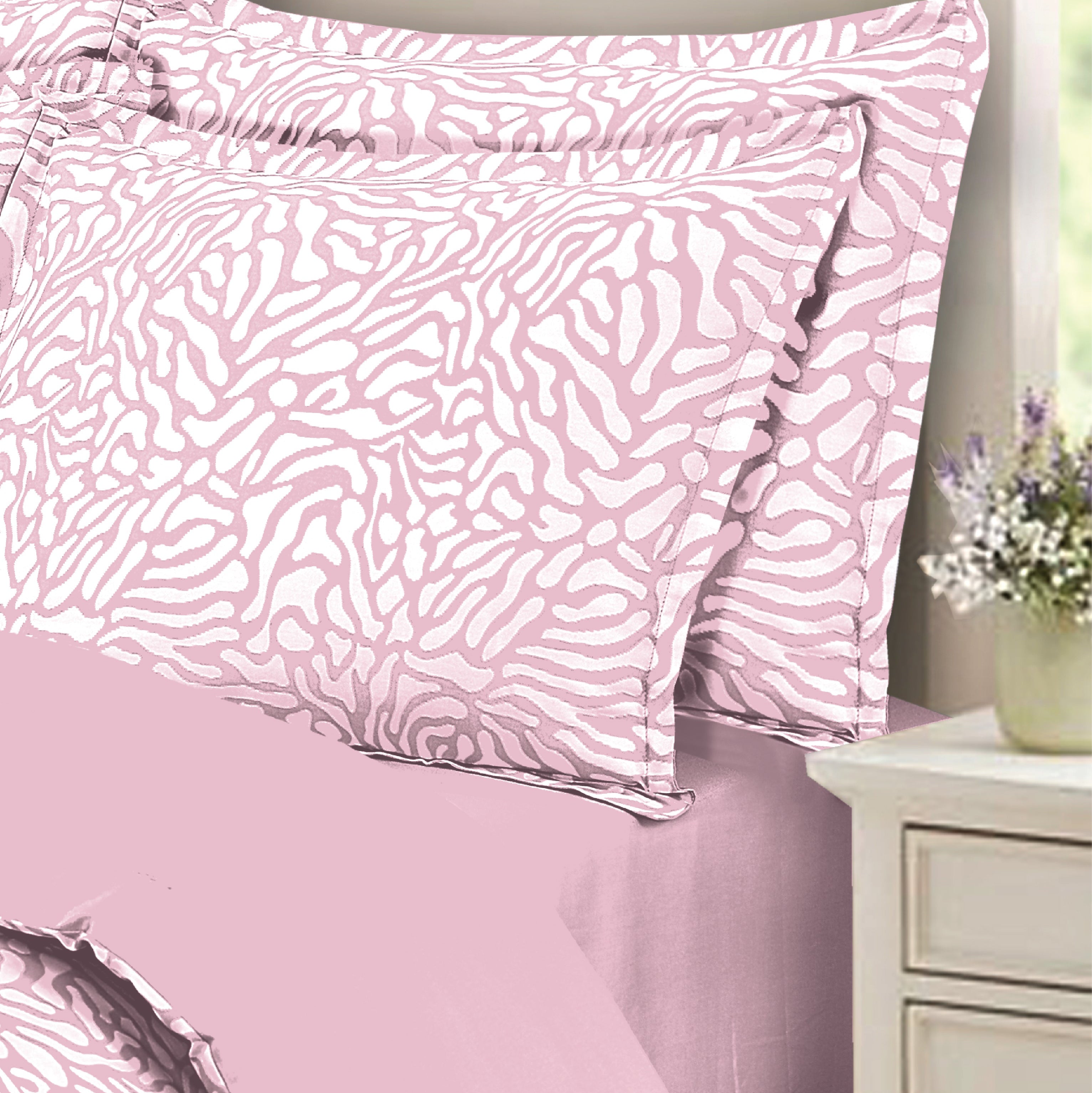 Swirl 4 Piece Bedding Set