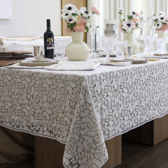 Dolce Flutter Sequin Tablecloth
