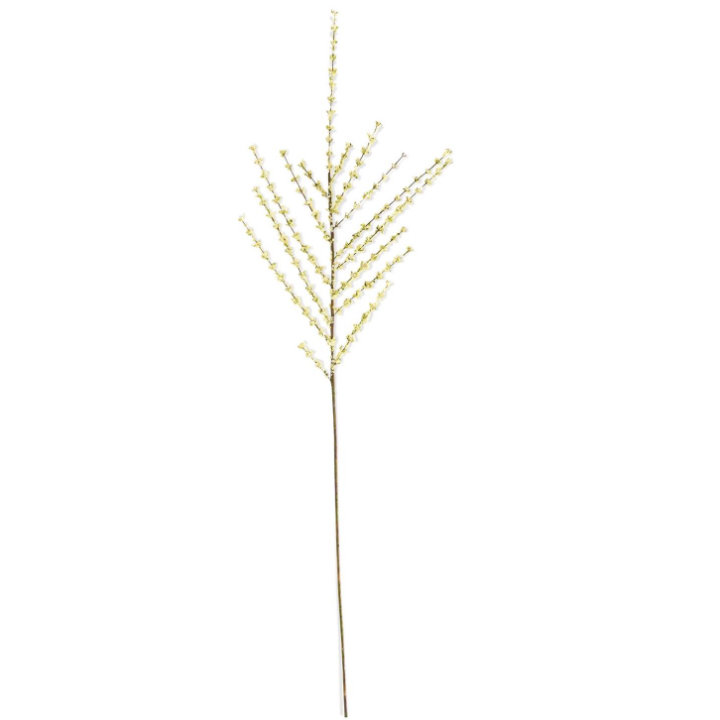 Cream Mini Berry Branch Stem