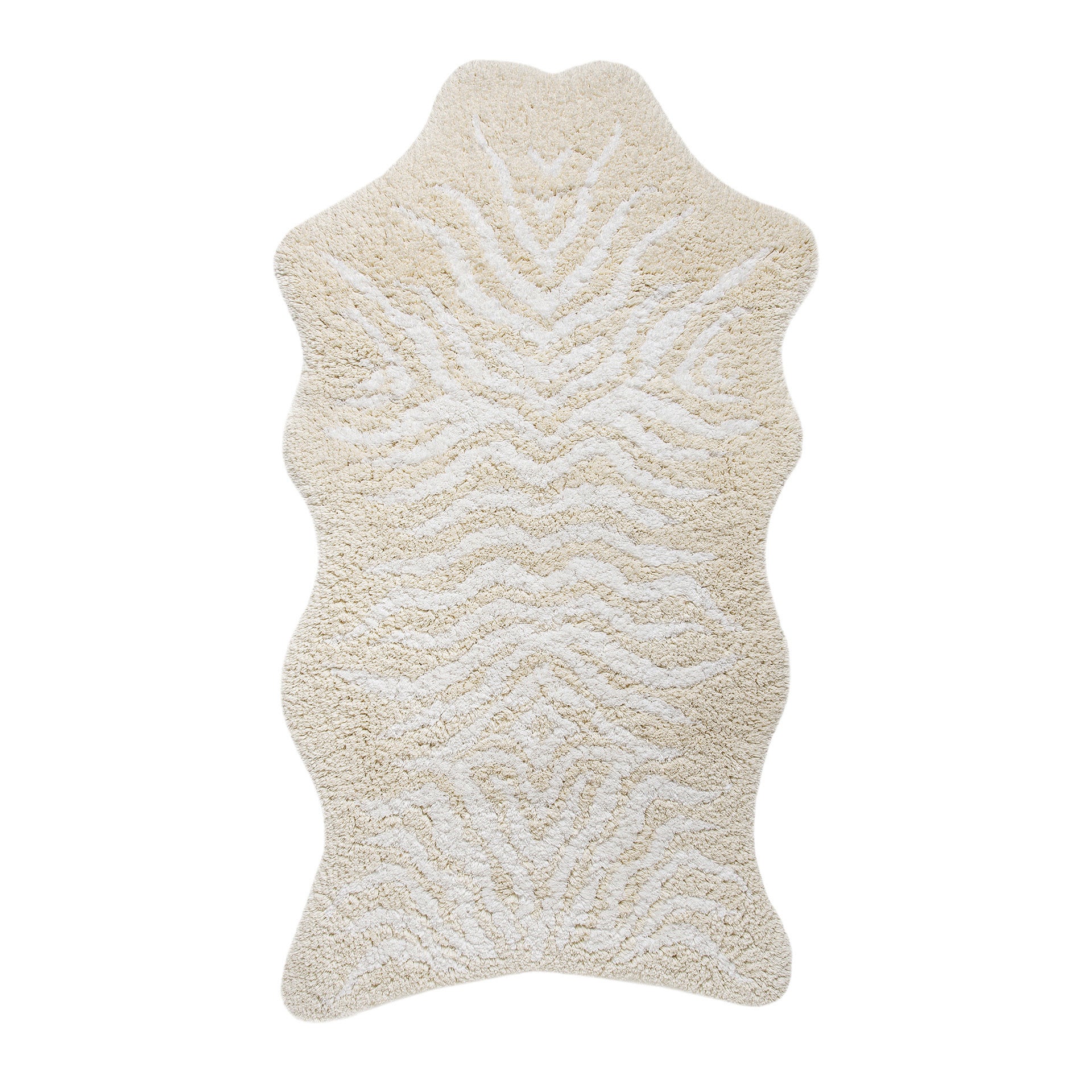 Mountain Zebra Bath Rug