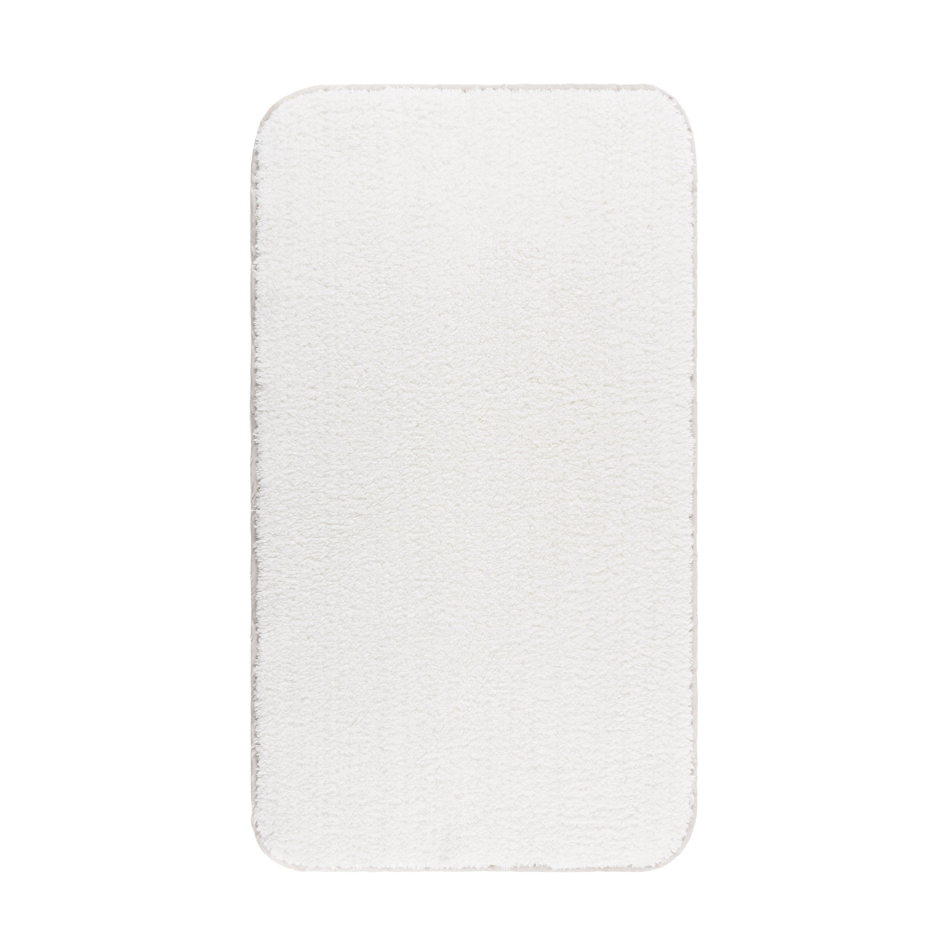 Linen Snow Bath Rug
