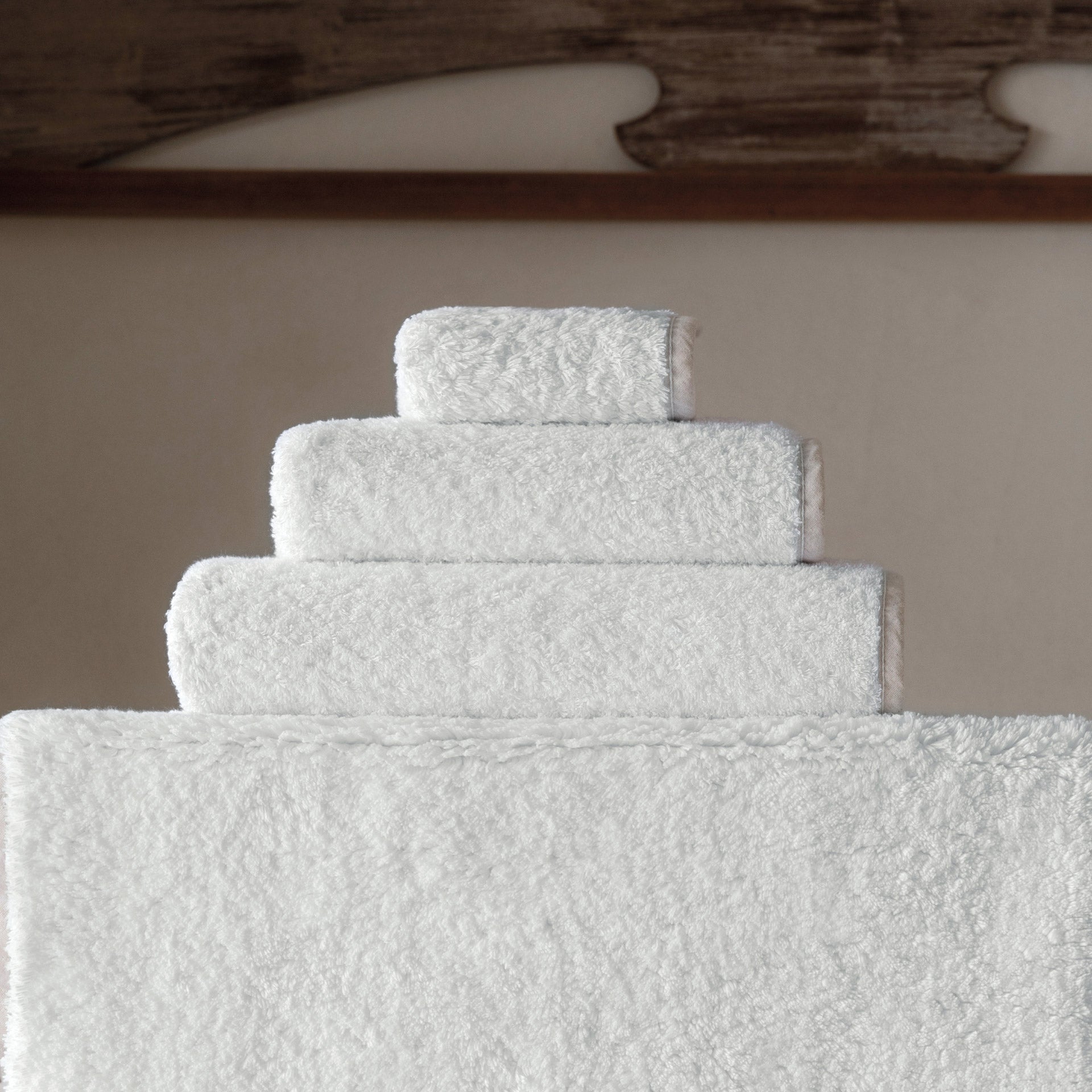 Linen Snow Towels