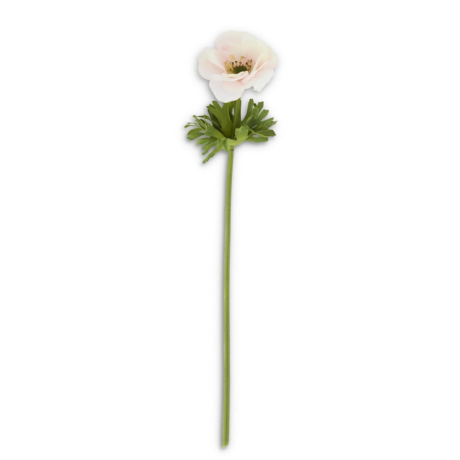 17.5" Pink Real Touch Buttercup Wildflower - Elegant Linen