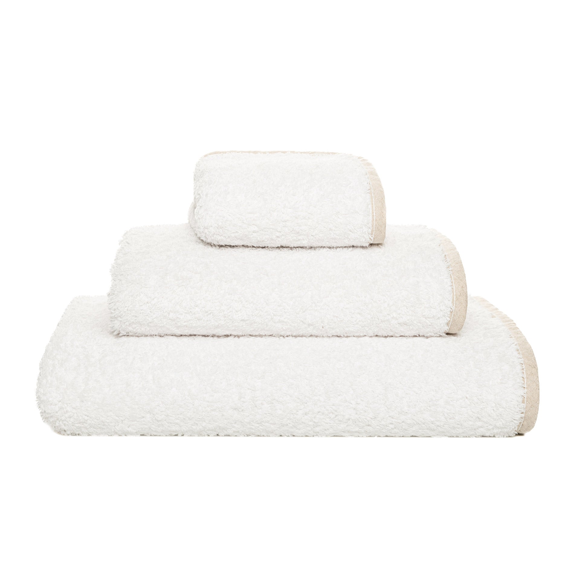 Linen Snow Towels