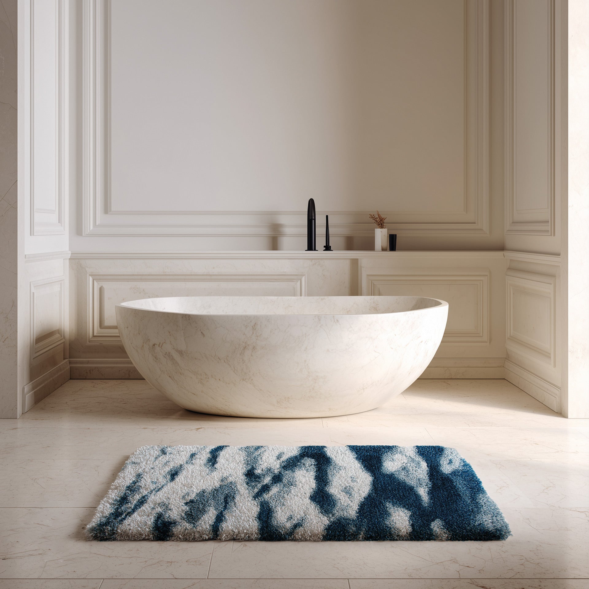 Caribbean Sea Bath Rug