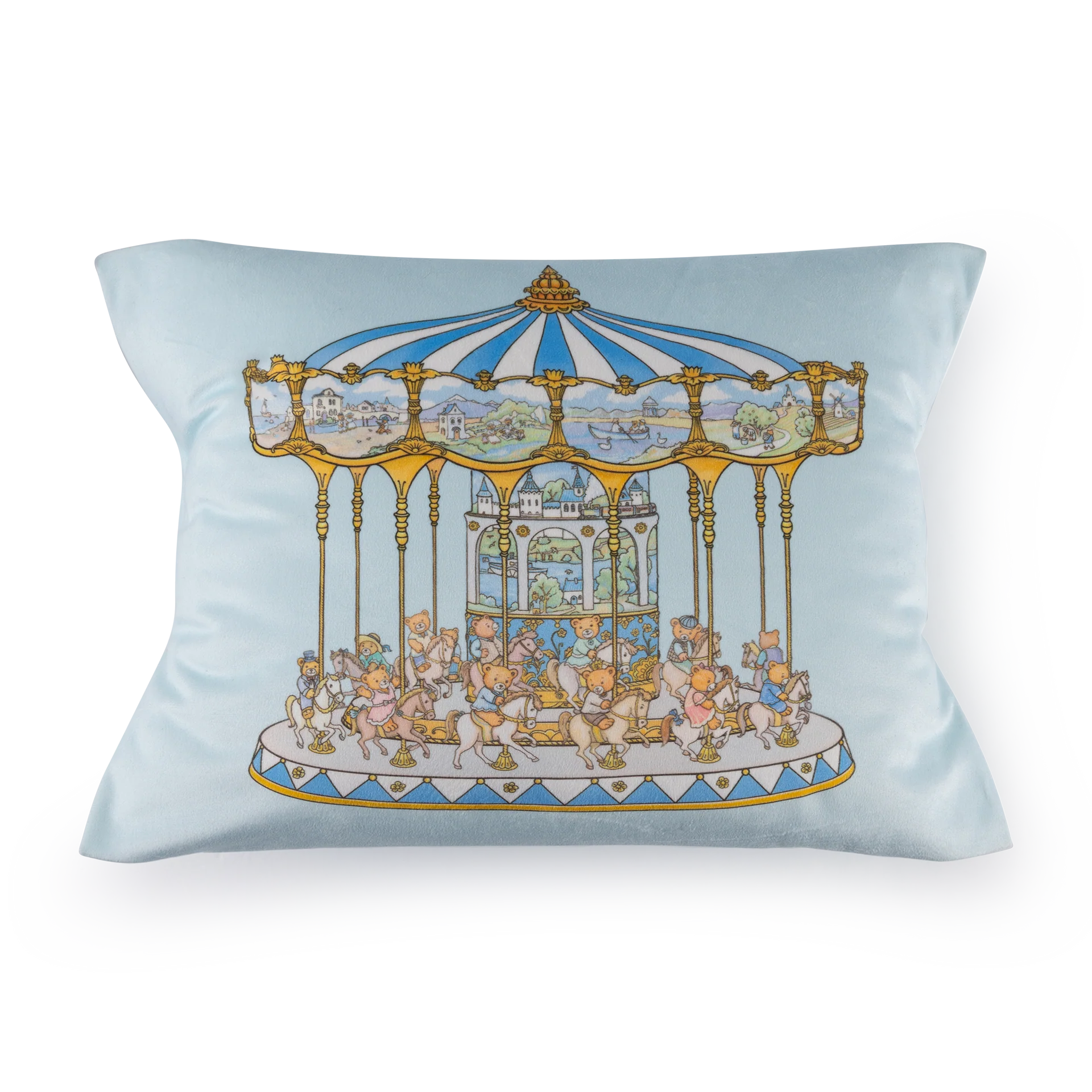 Lil Teddy's Merry Go Cushion