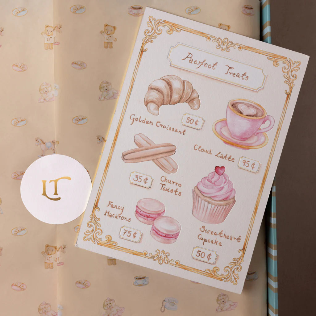 The Lil Teddy's Pawfect Brew Sugary Pink Blanket