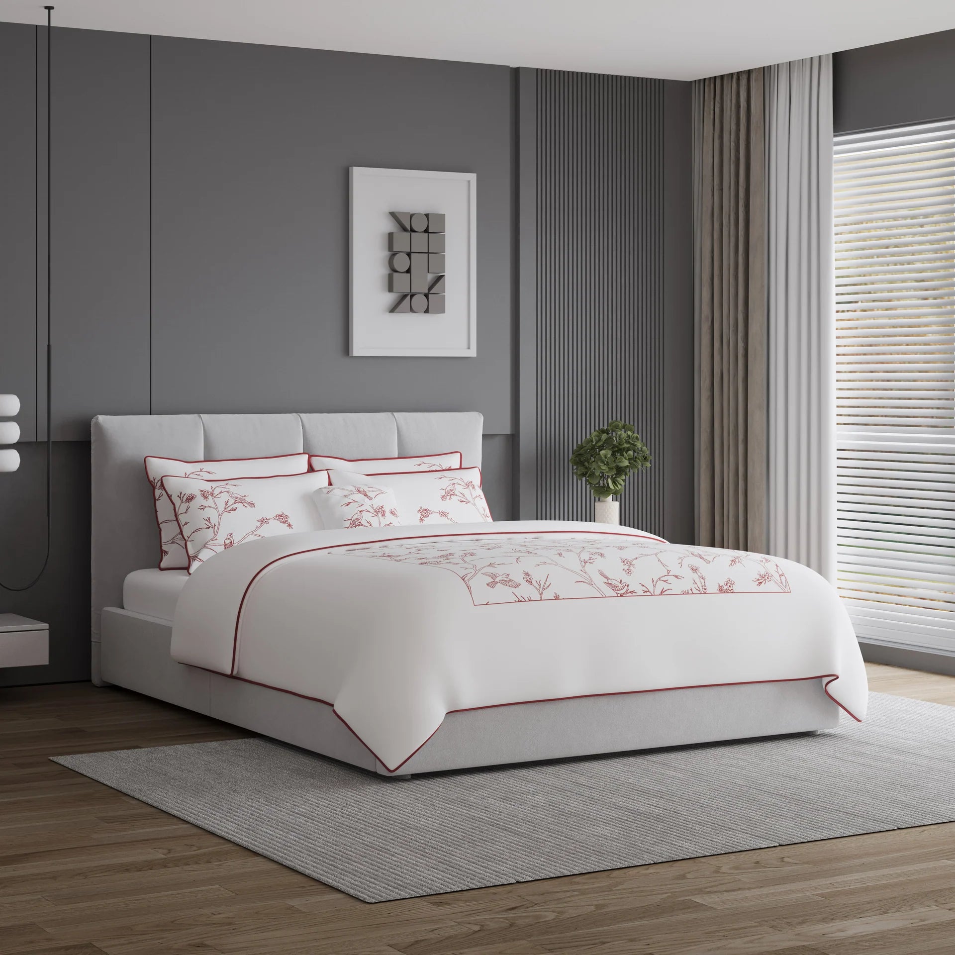 The Woodstock 4 Piece Bedding Set