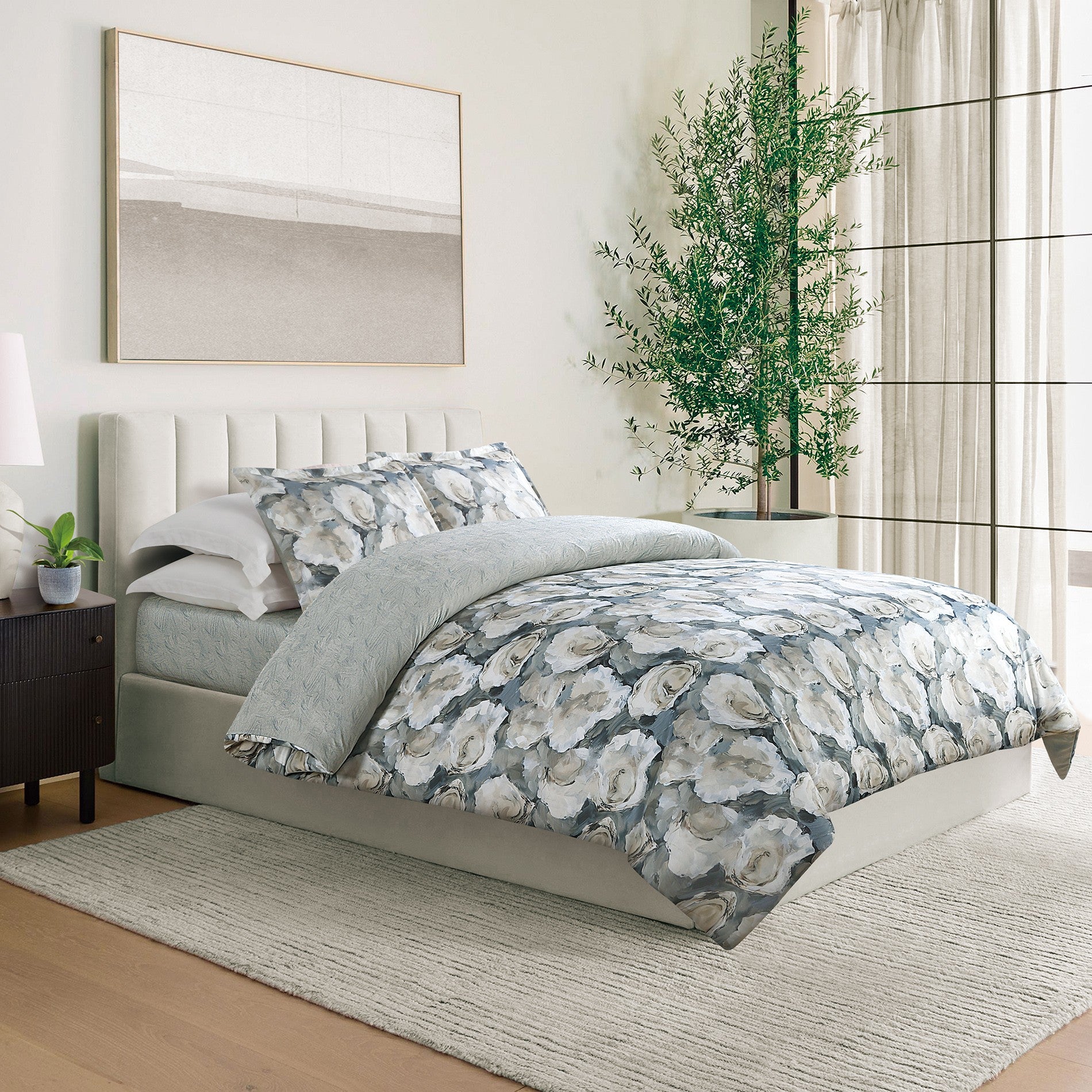 Night Bloom 4 Piece Bedding Set