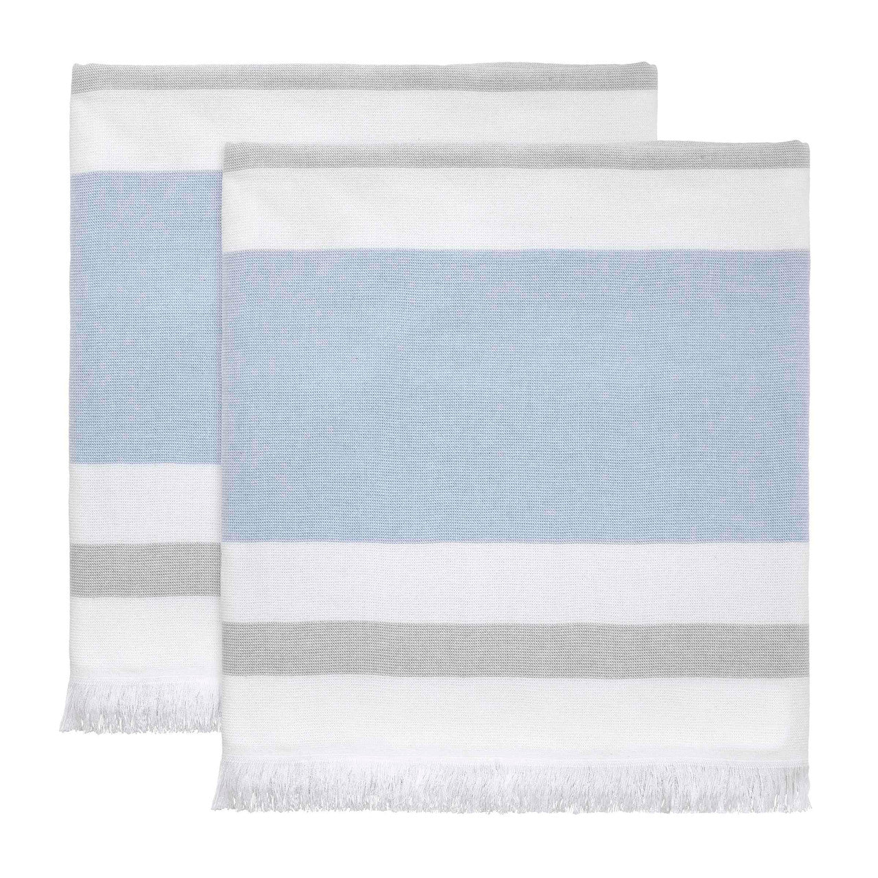 Clubhouse Stripe Towel Blue
