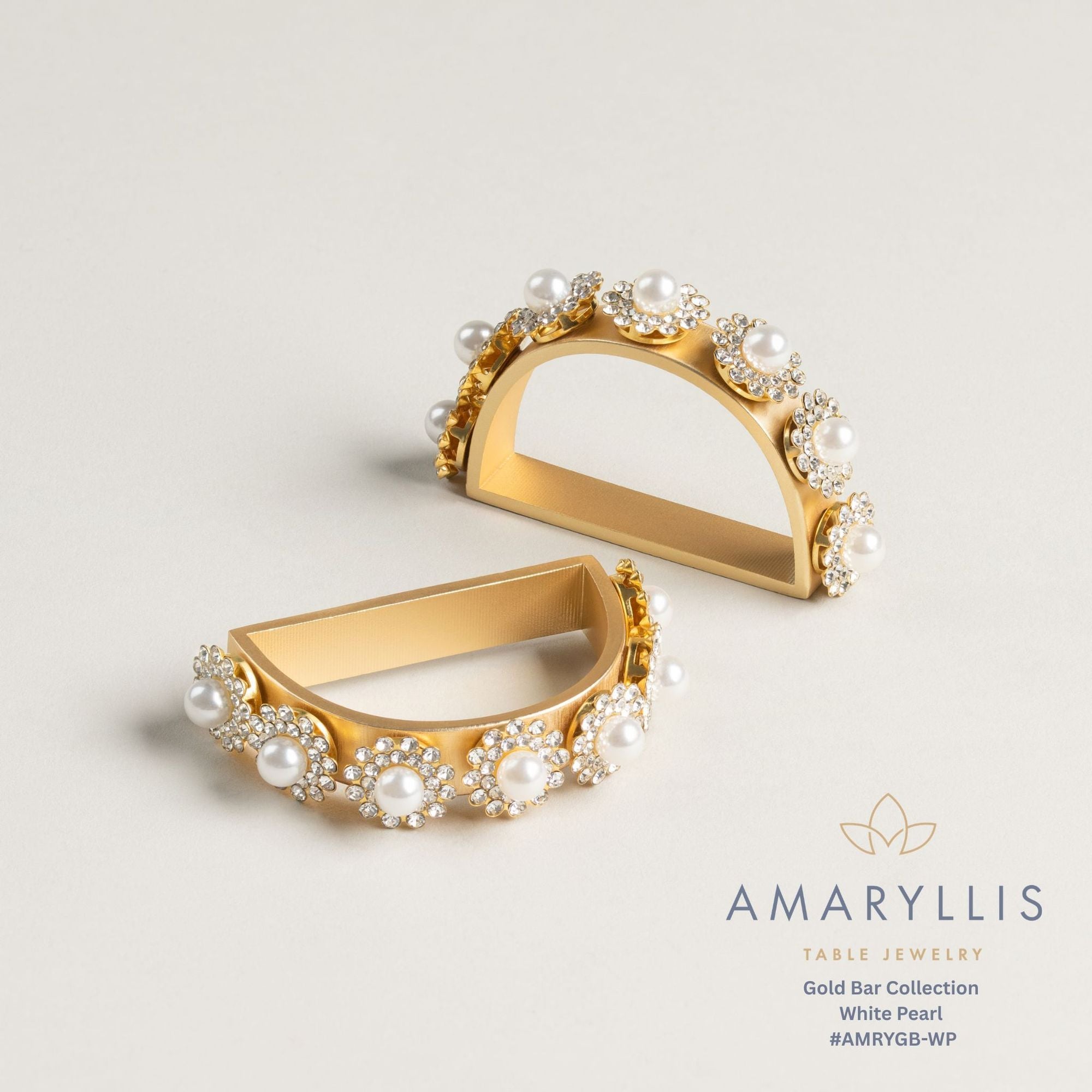 Gold Bar Napkin Ring