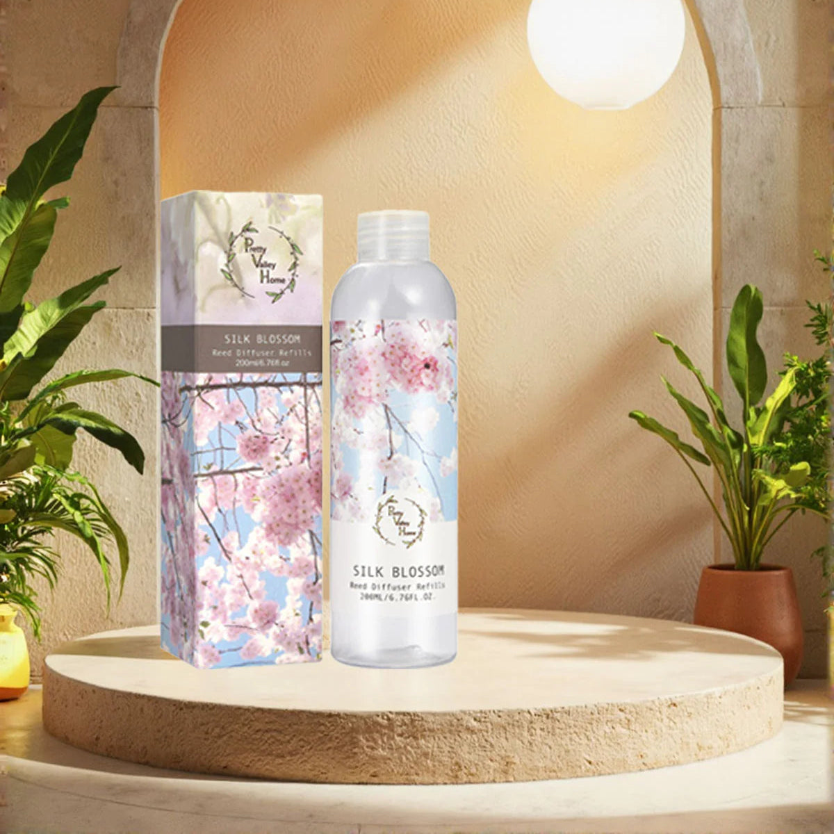 Fragrances Diffuser Refills Silk Blossom Scent 200ml
