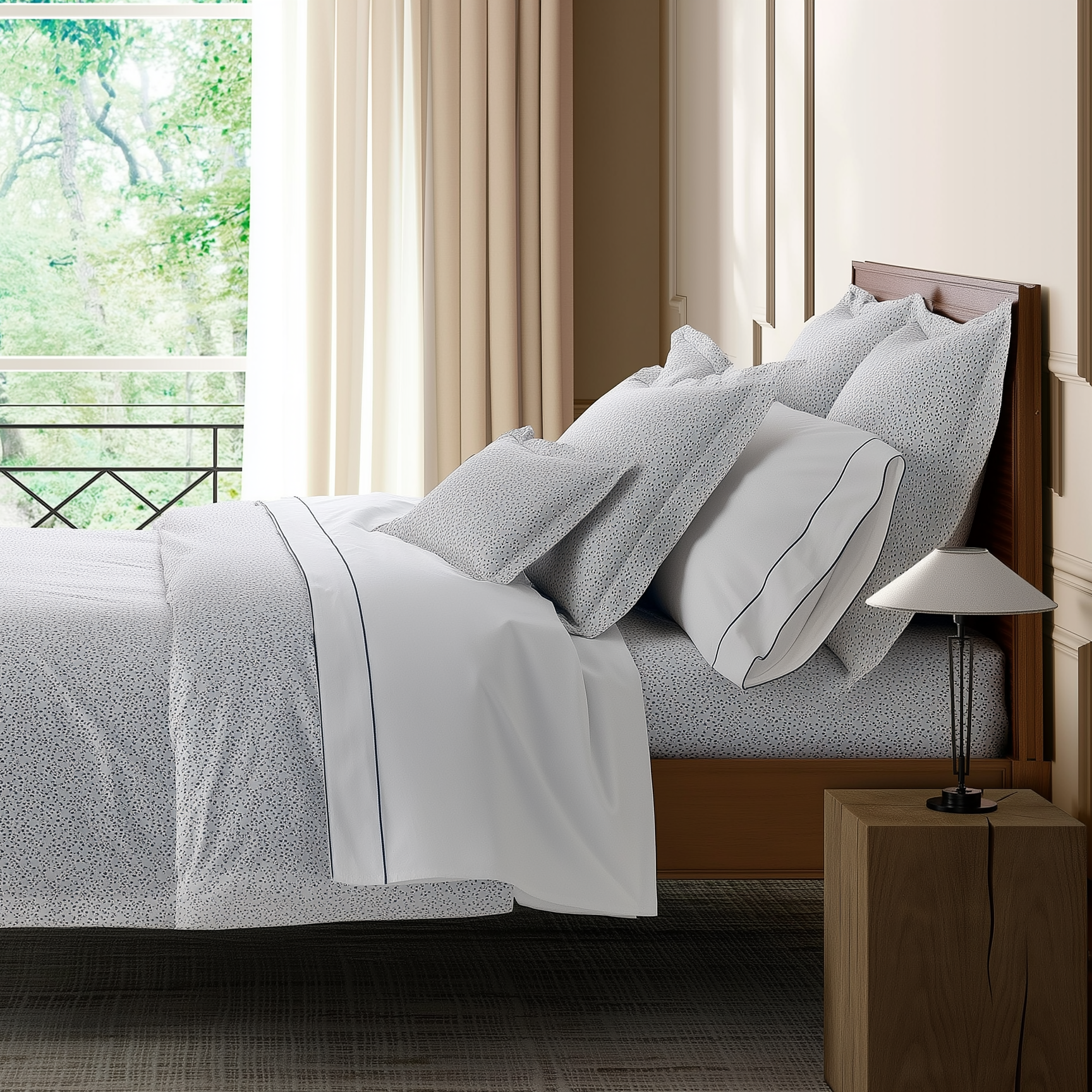 Celine 4 Piece Bedding Set