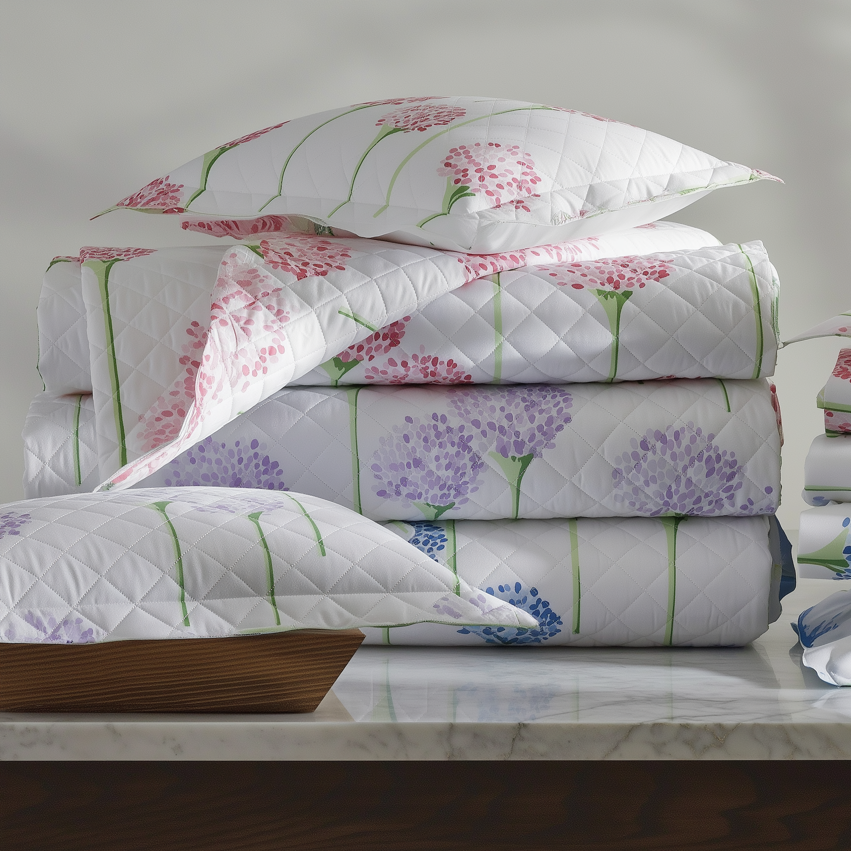 Charlotte Peony 4 Piece Bedding Set