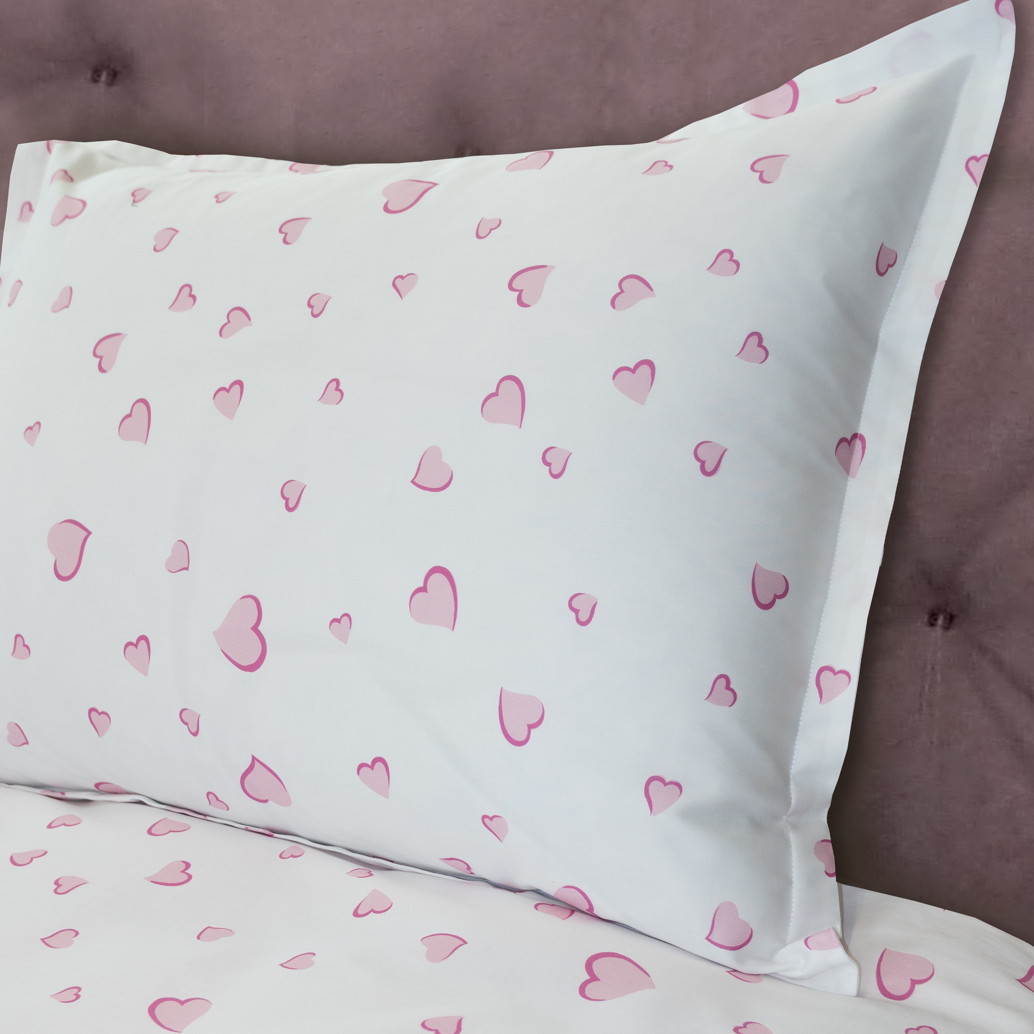 Cuoricini 4 Piece Bedding Set