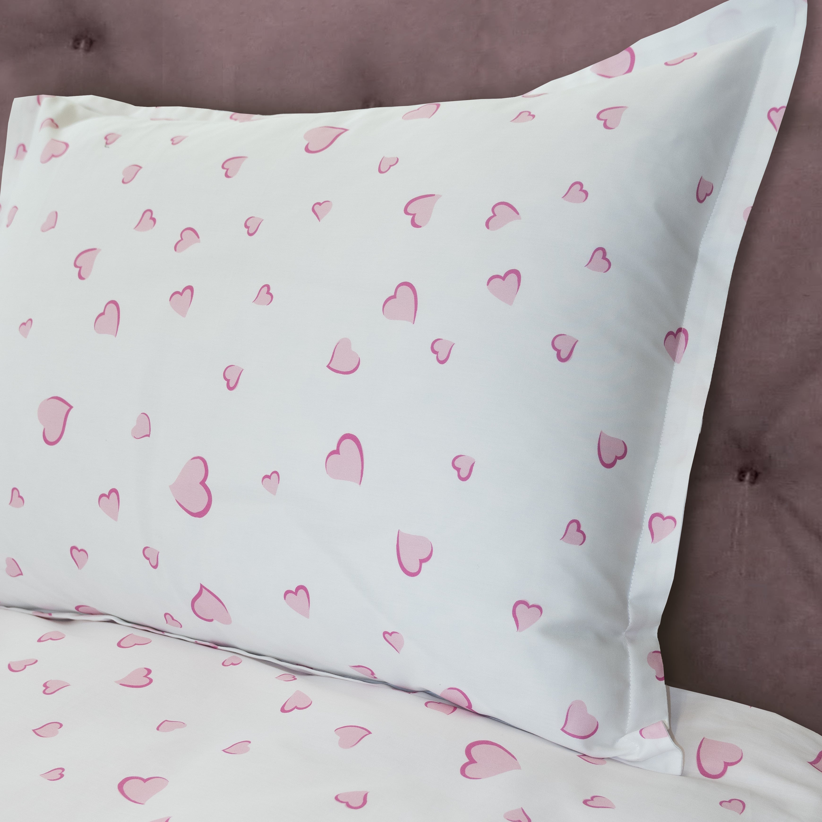 Cuoricini 4 Piece Bedding Set