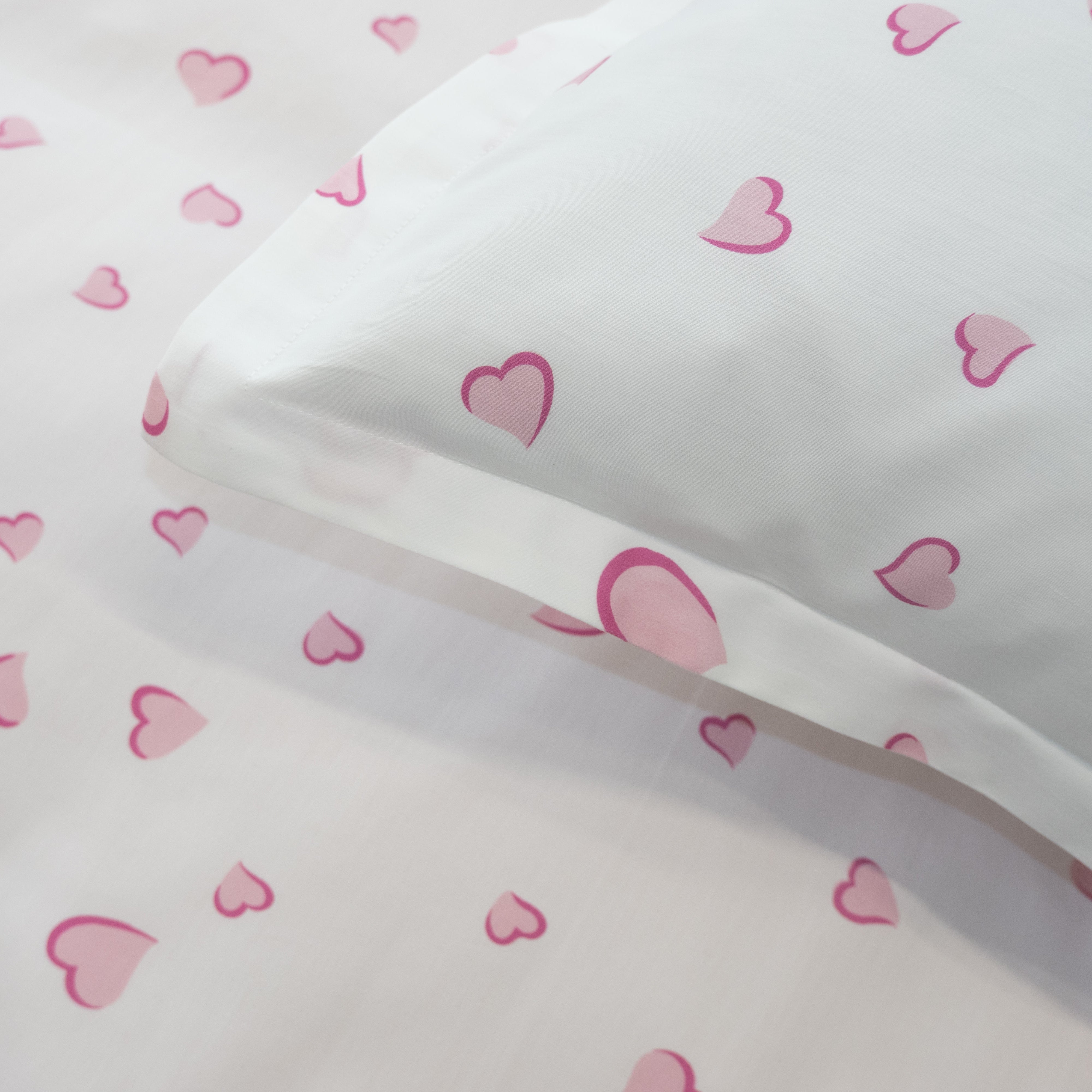 Cuoricini 4 Piece Bedding Set