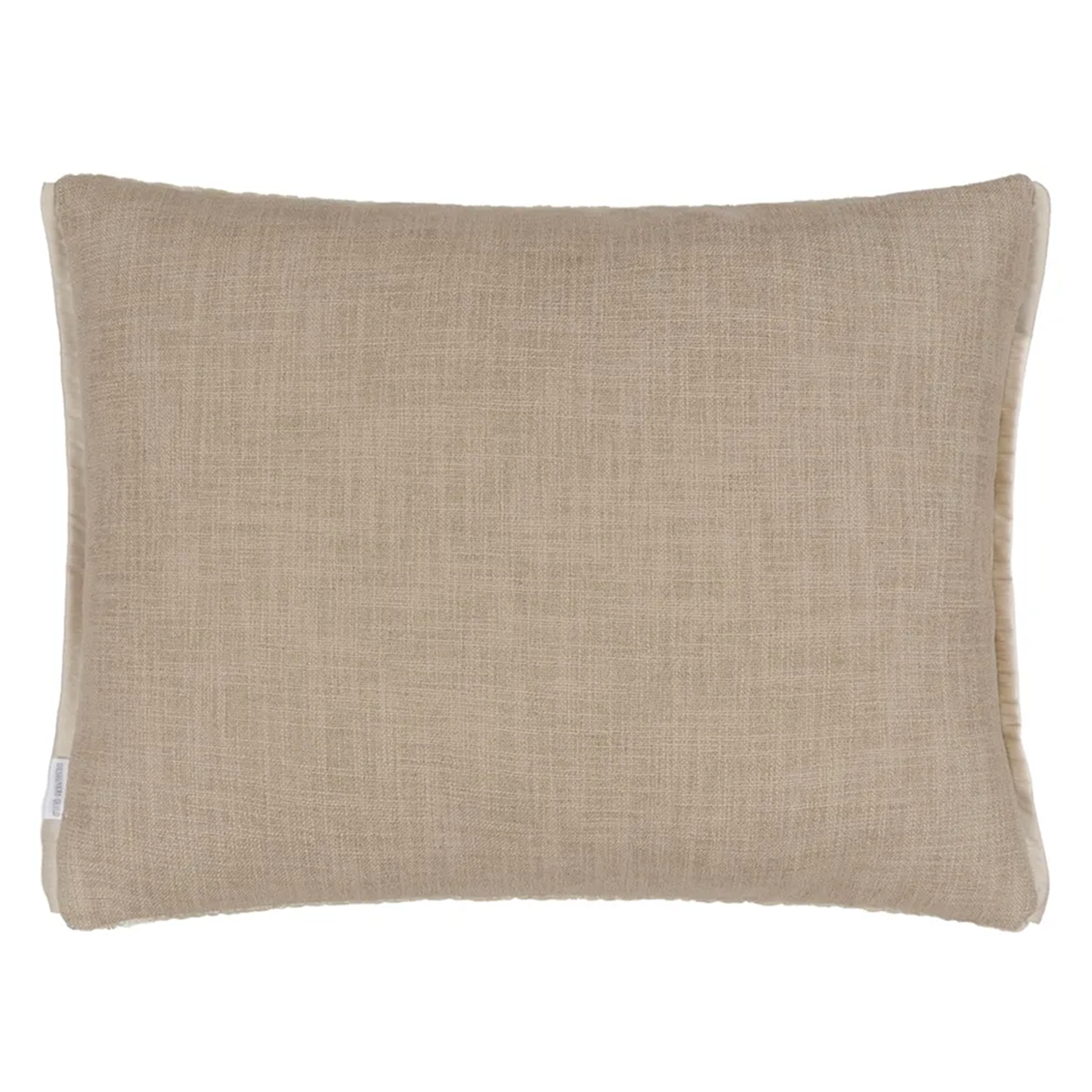 Cartouche Linen Velvet Cushion