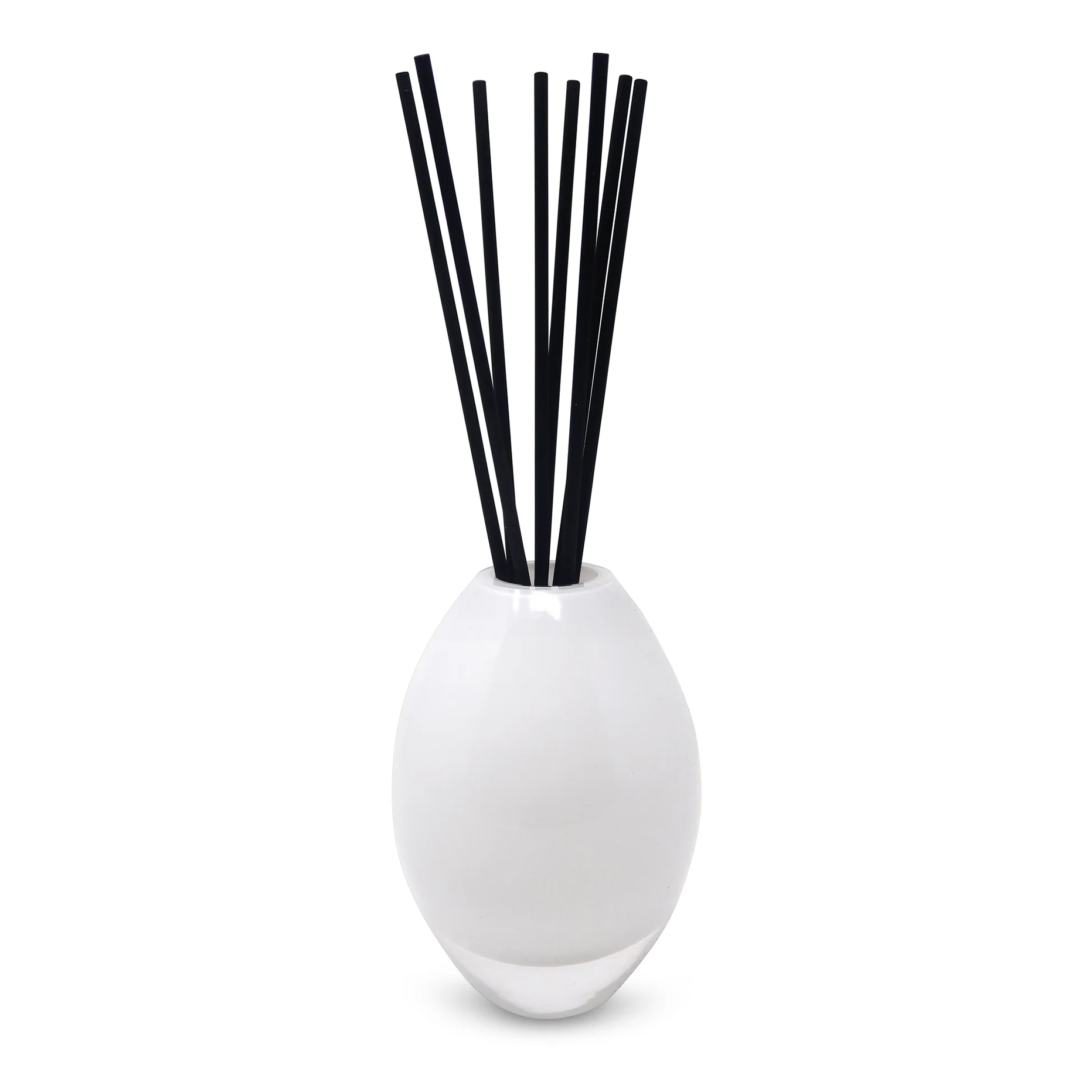 Crystal Reed Diffuser - White Bottle / Black Reeds