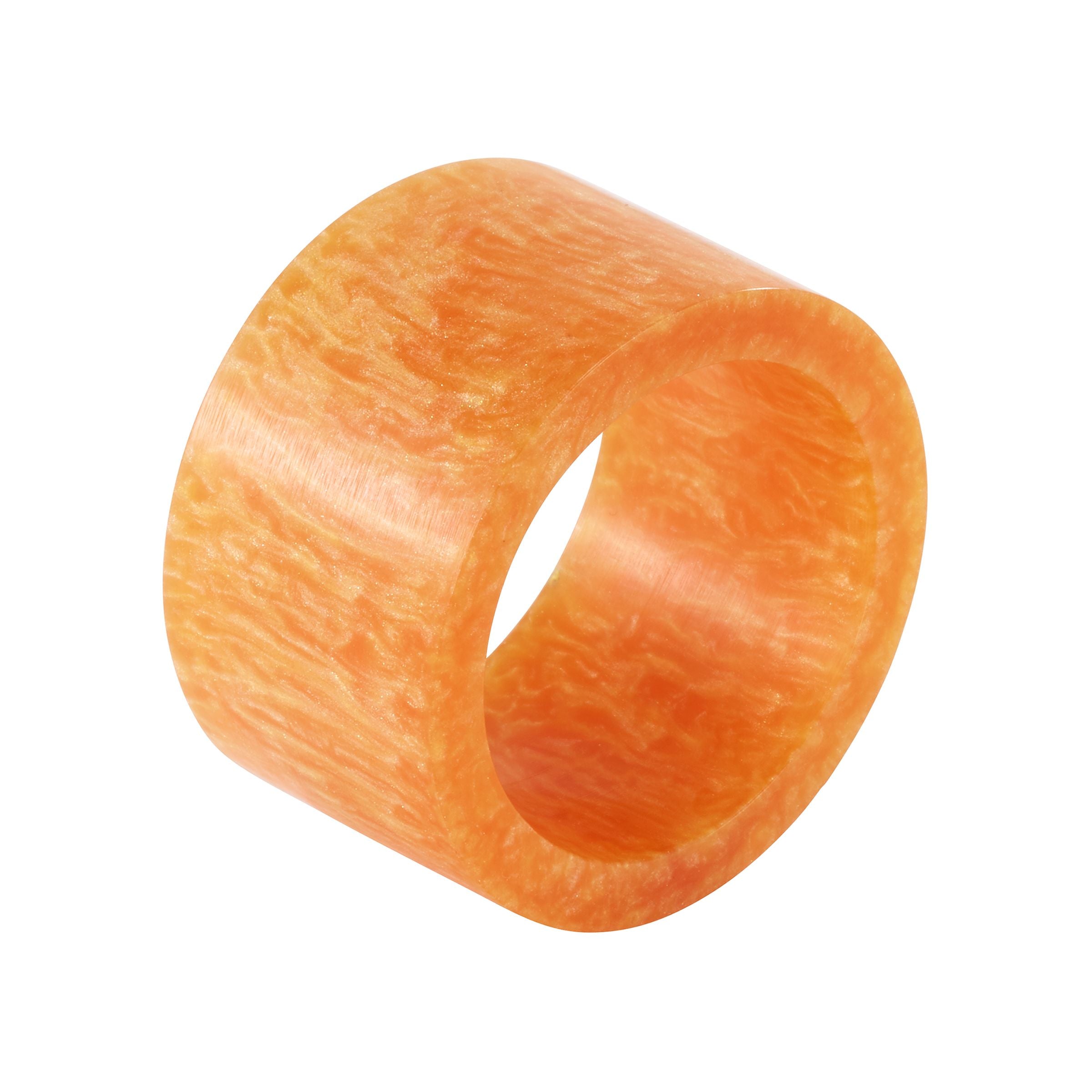 Marbled Band Napkin Ring p/4