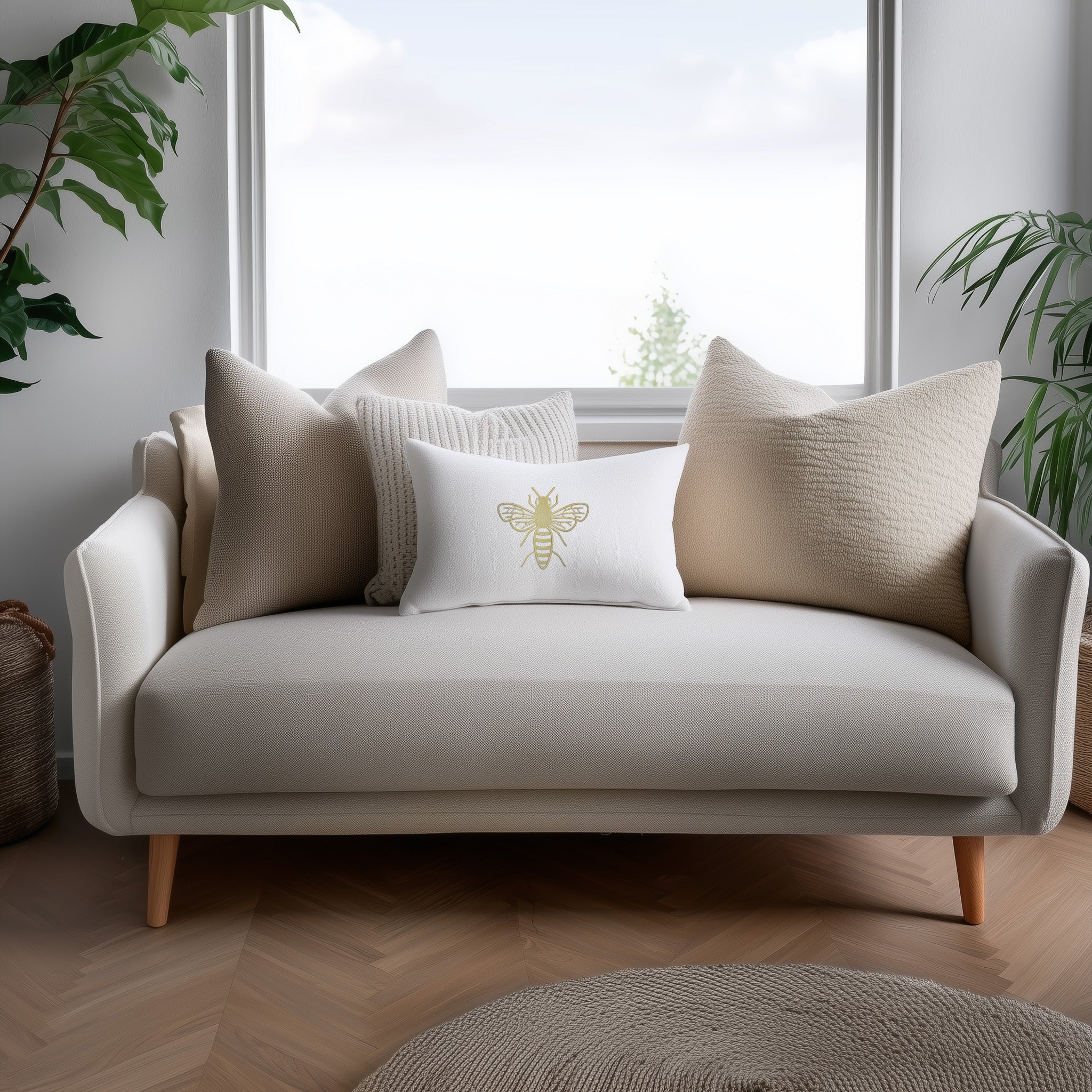 Bumble Bee Decorative Pillow