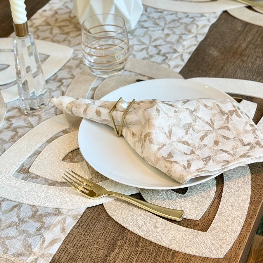 Floating Pearl Napkin Ring