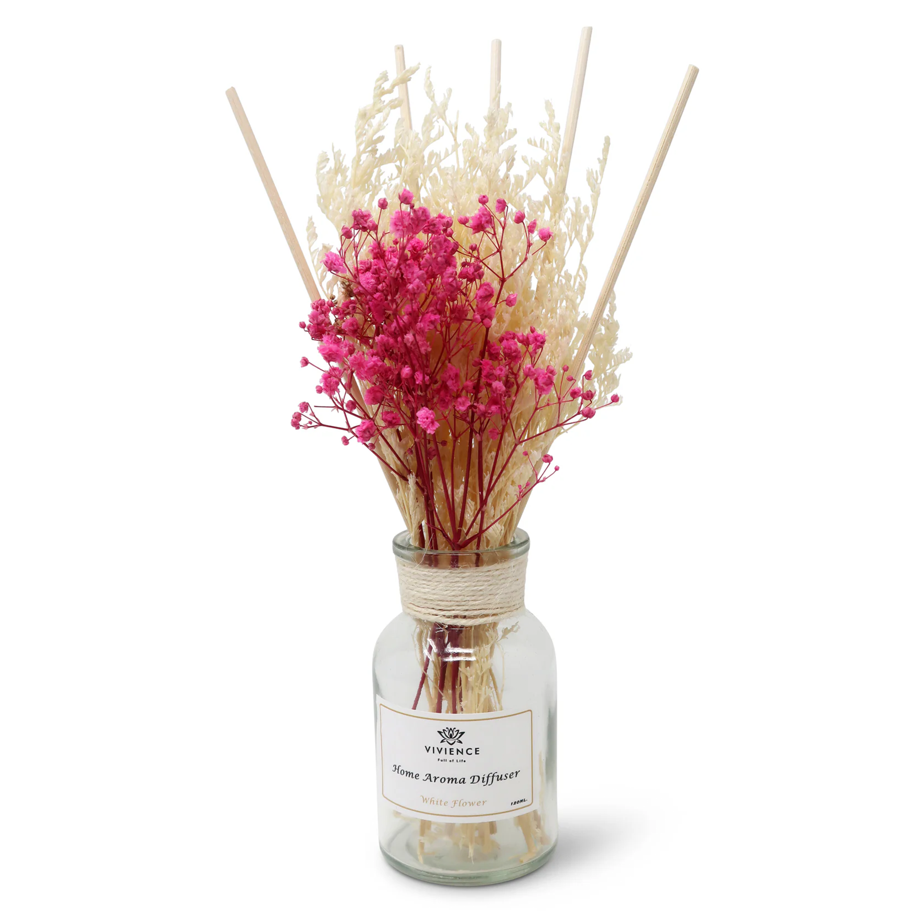 Flower Reed Diffuser, White Flower Scent