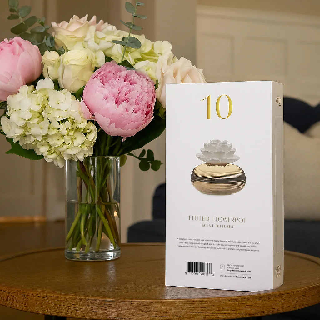 Fluted Flowerpot Scent Diffuser