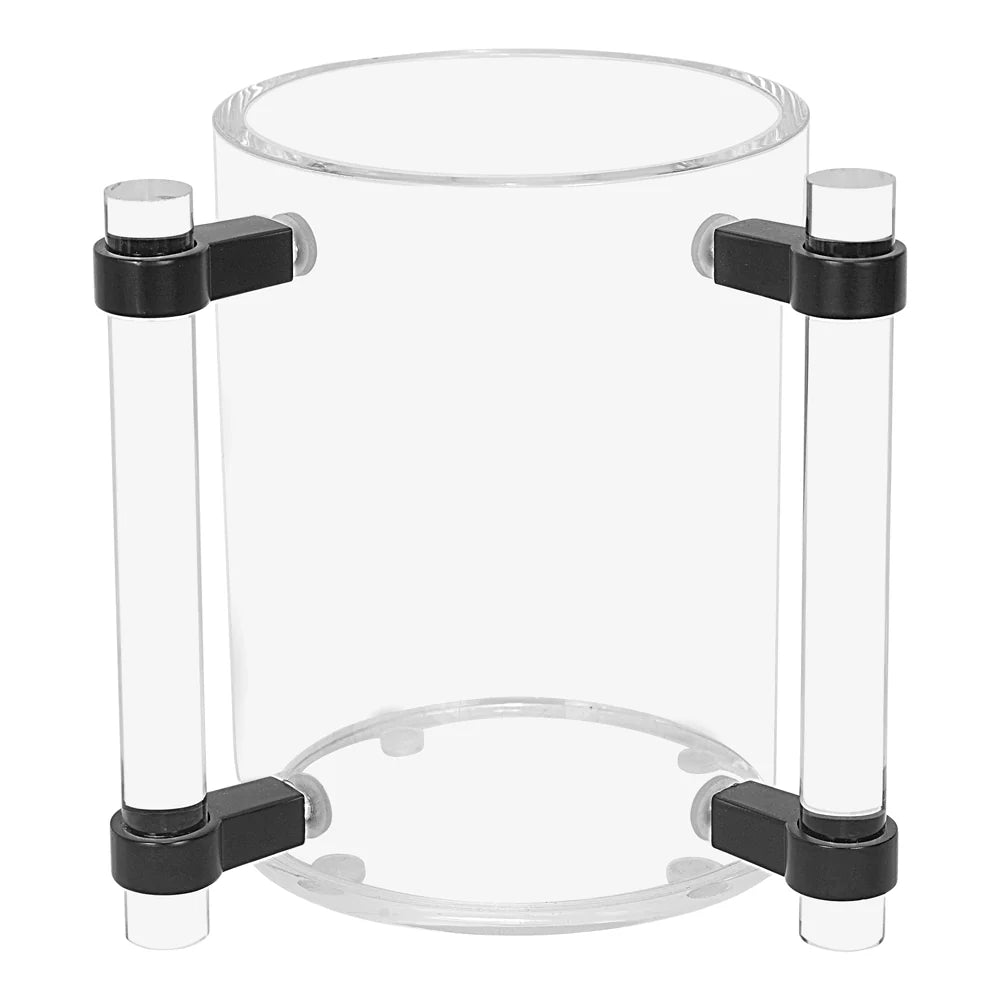 Lucite Wash Cup with Elegant Handles