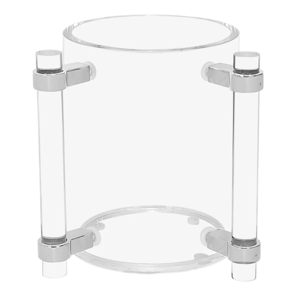 Lucite Wash Cup with Elegant Handles