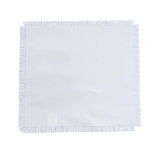 Whisper Weave Frayed Edge Napkins