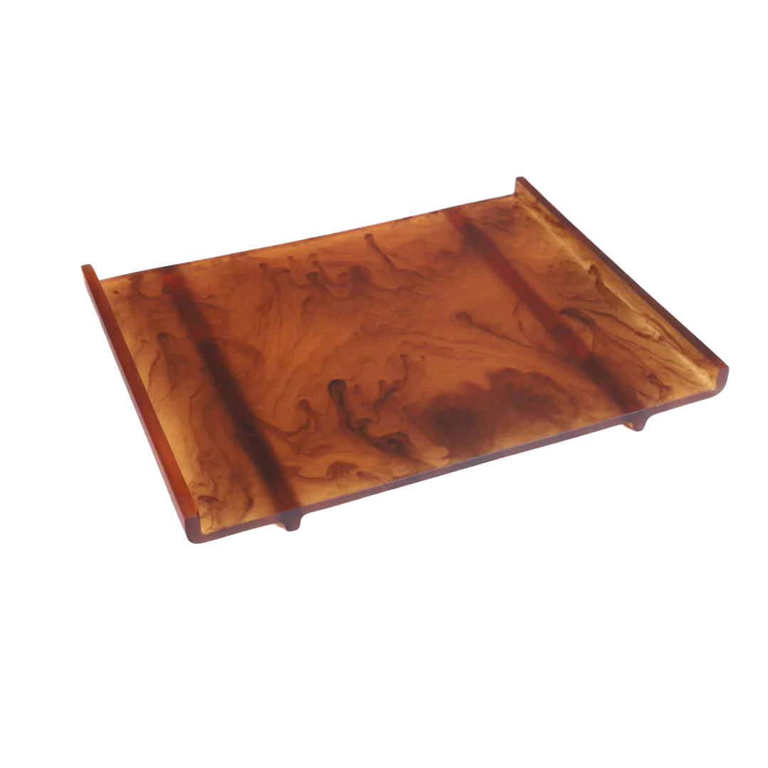 Resin Swirl Tray