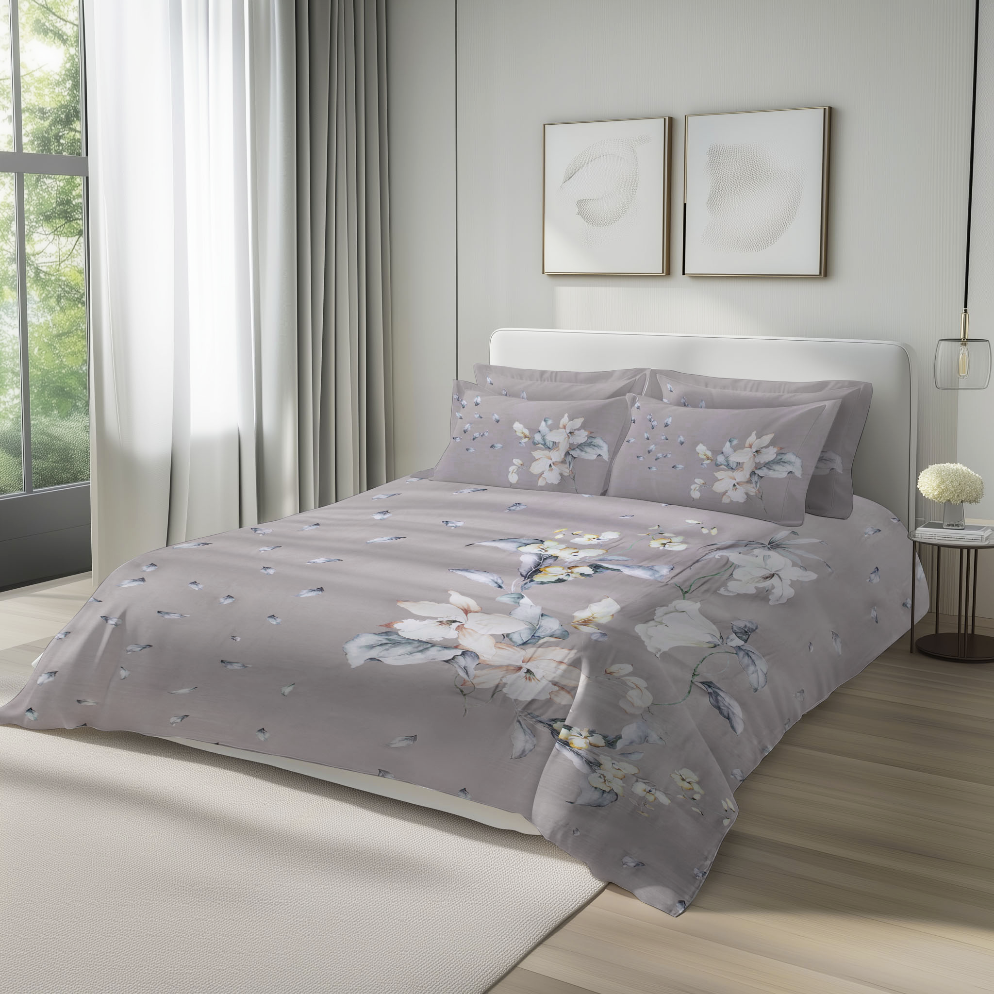 Lilia 4 Piece Bedding Set