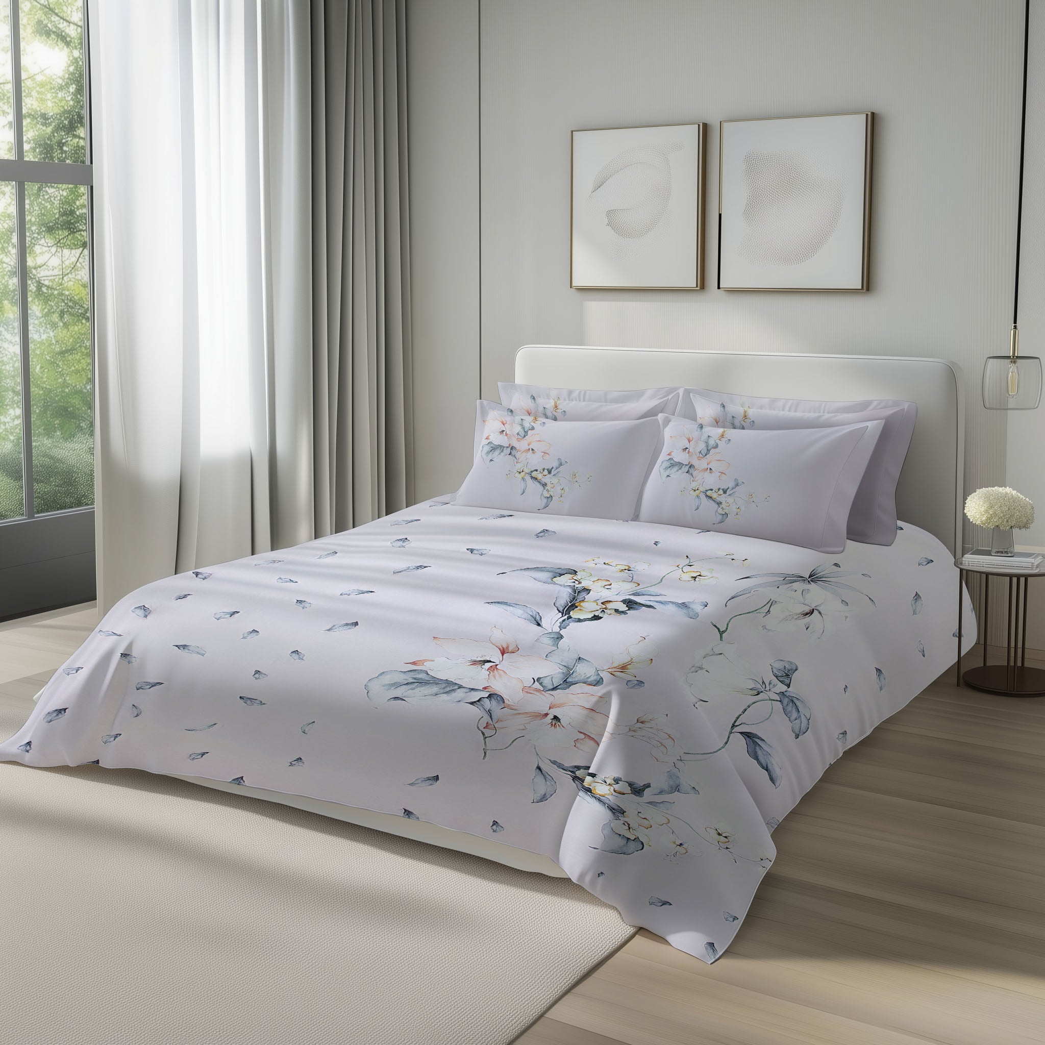 Lilia 4 Piece Bedding Set