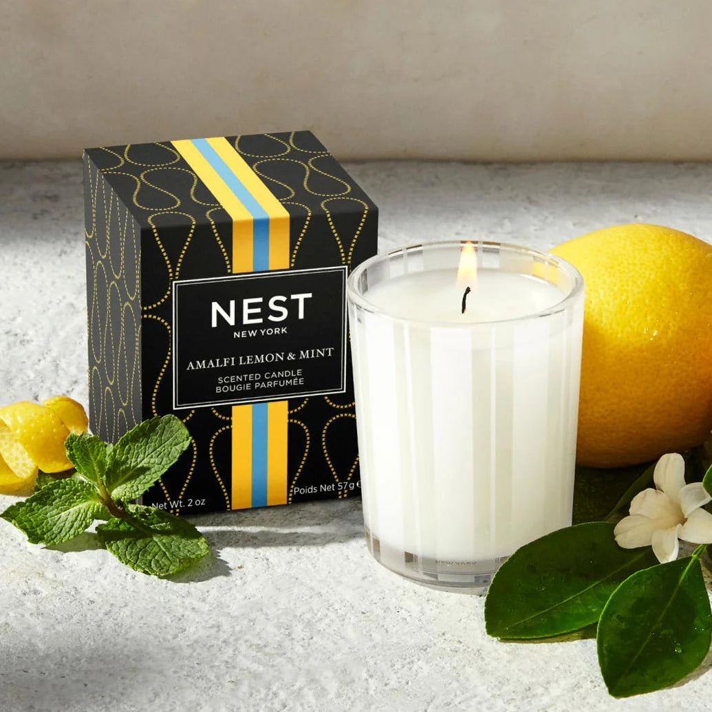 Amalfi Lemon & Mint Votive Candle