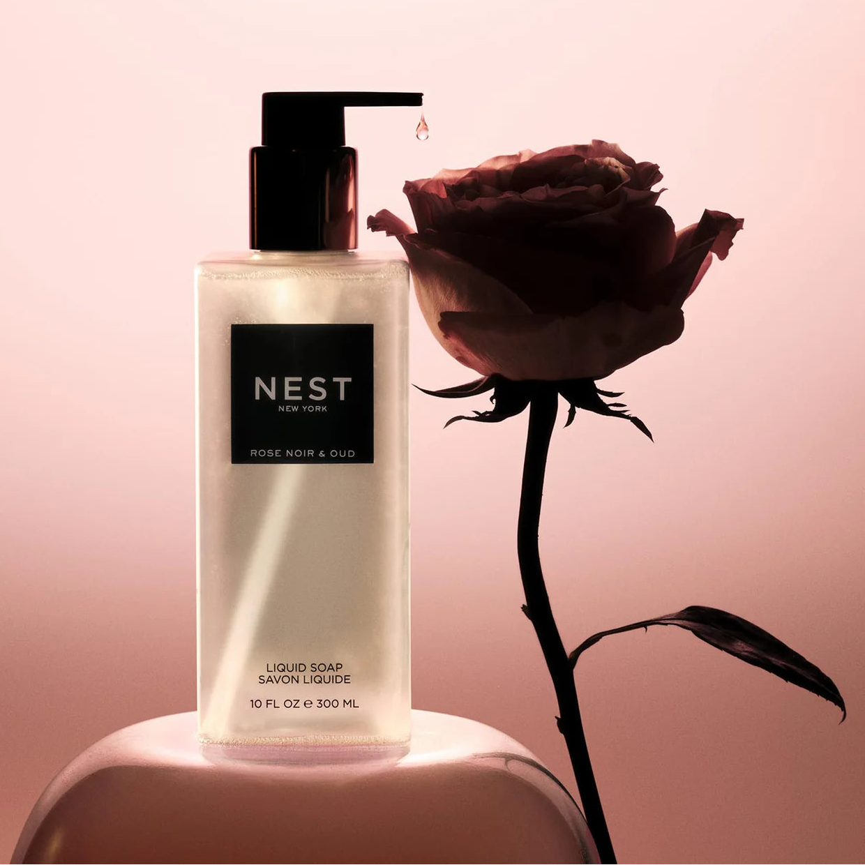 Rose Noir & Oud Liquid Soap