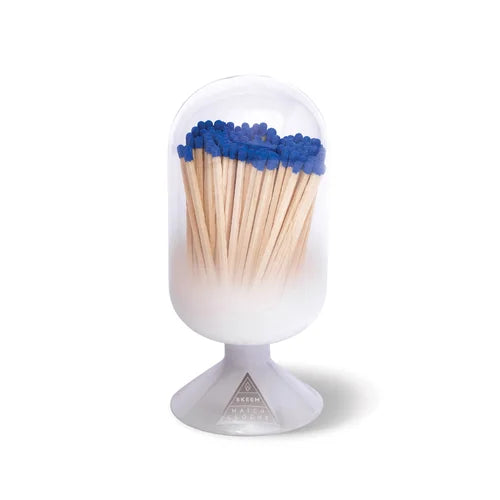 Cloud Match Cloche With Blue-Tipped Matches