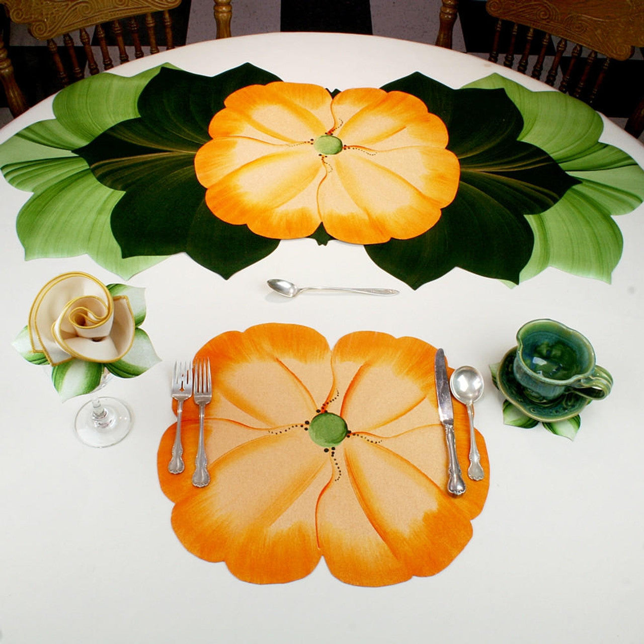 Garden Party Pansy Placemat