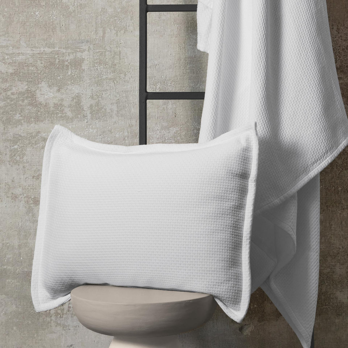 PJ Pique Coverlet and Shams