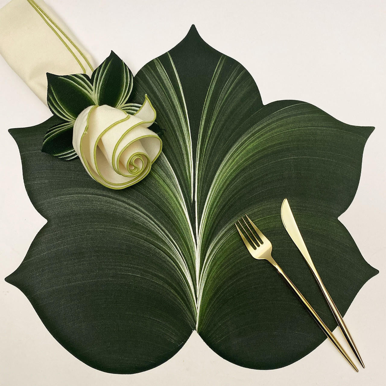 5 Point Fountain Leaf Placemat