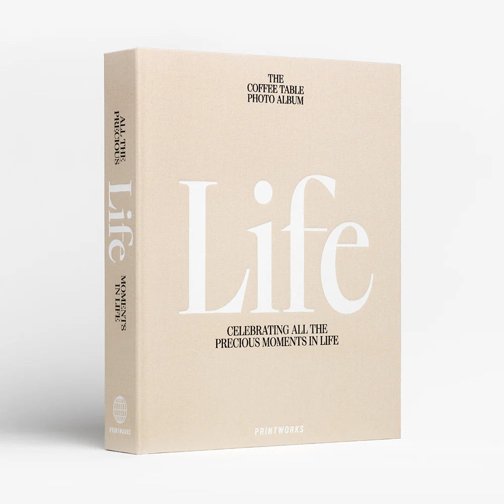 Photo Album - Life, Beige