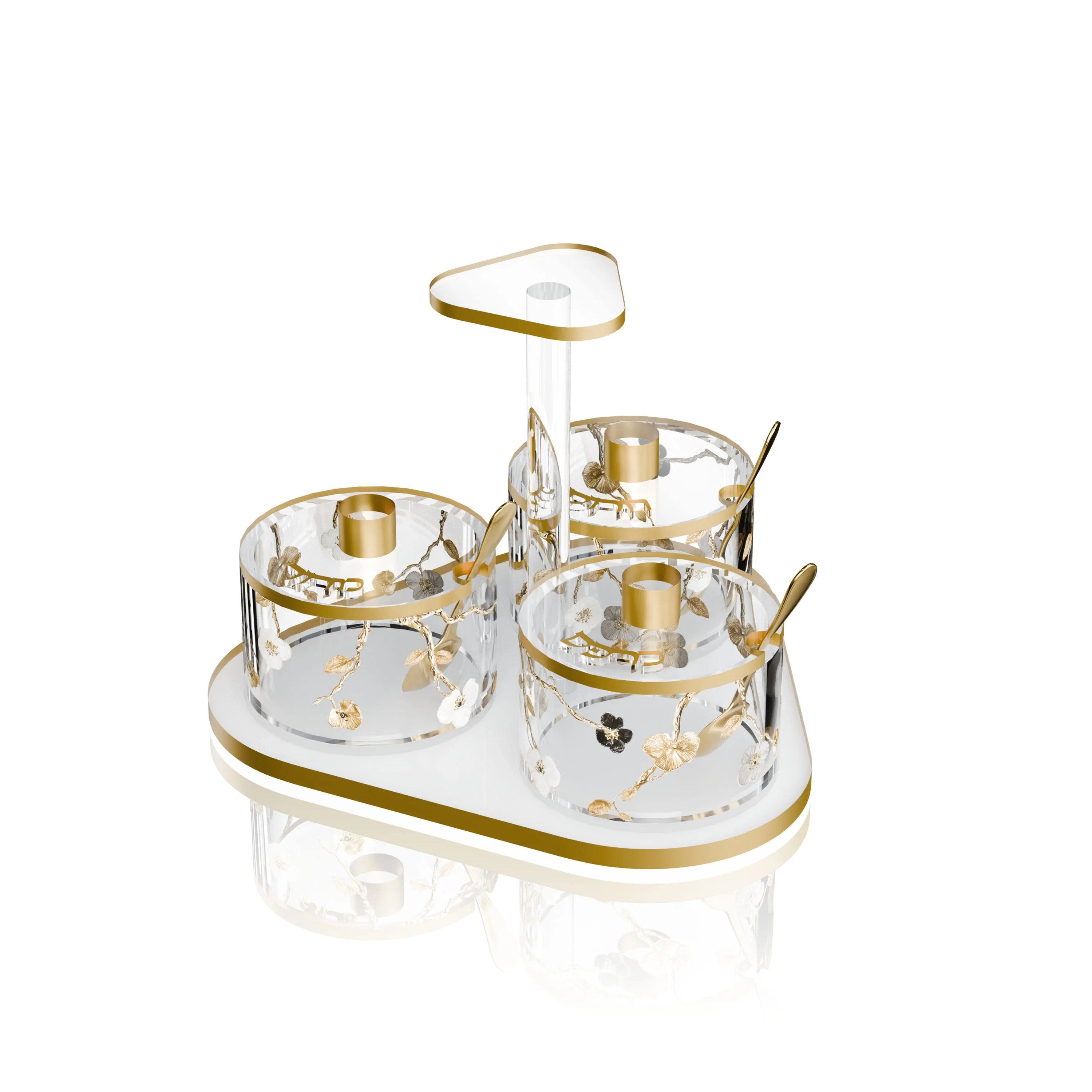 Ornate Garden Seder Night Dish Set