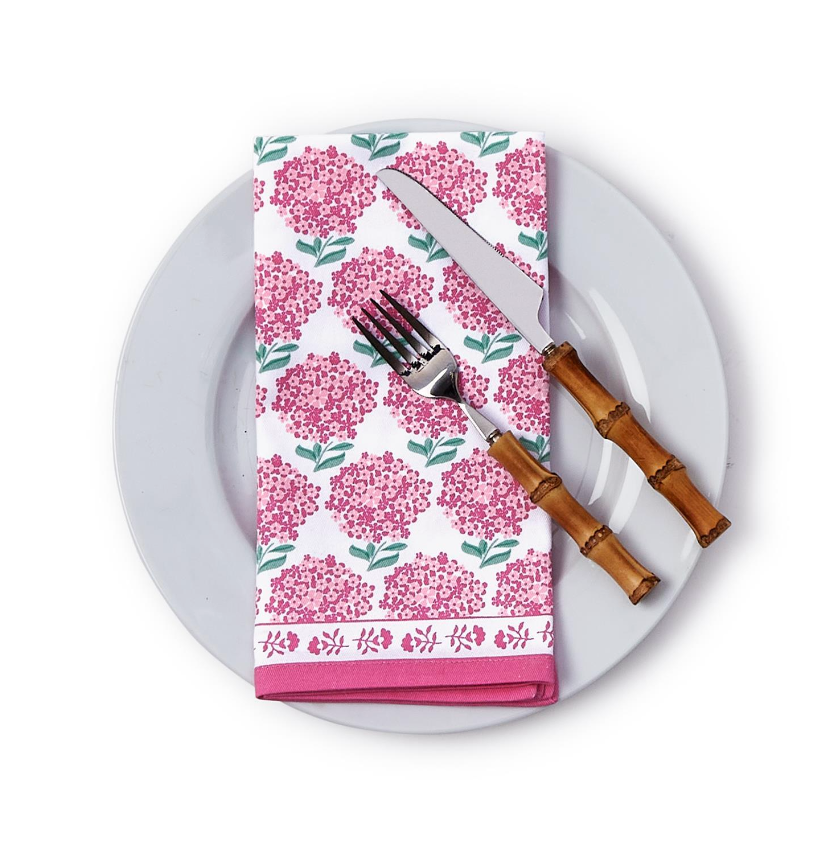 Hydrangea Cloth Napkin