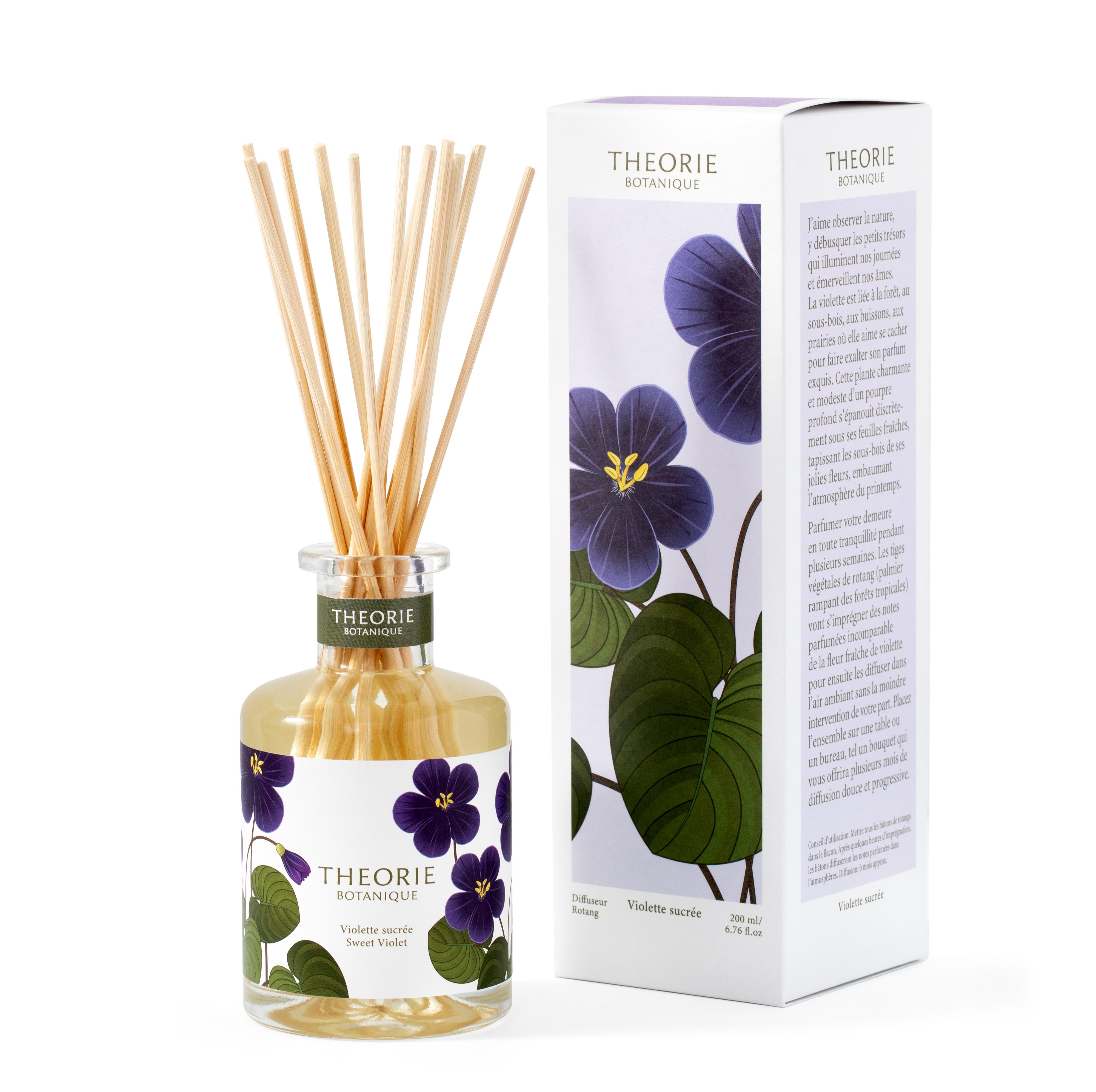 THEORIE BOTANIQUE Sweet Violet Diffuser